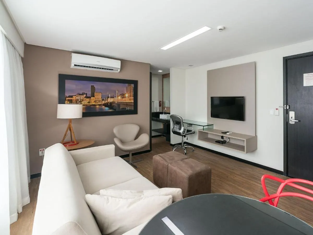 Maravilhoso Flat Na Praia De Boa Viagem 2 Pessoas Ideal Para Viagens De Turismo Ou De Negocio Rmd906 Recife 0*,  Brazil